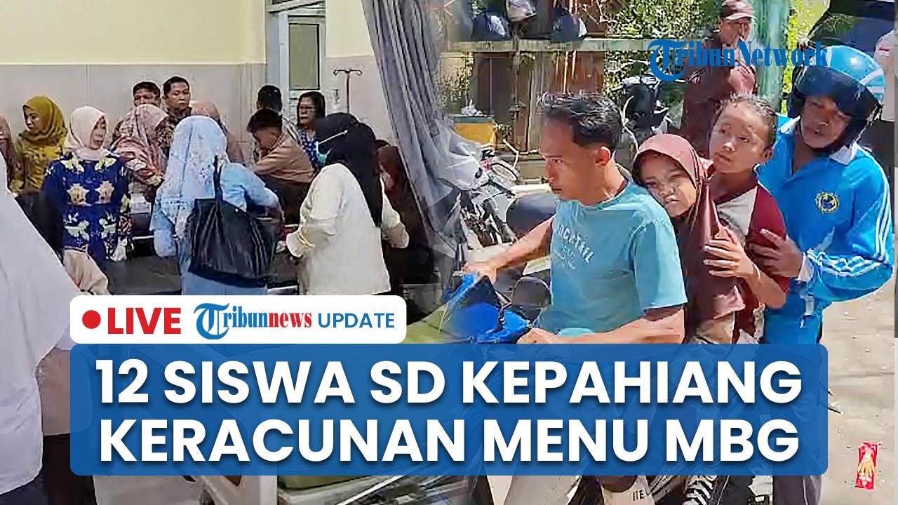 LIVE: 12 Siswa SD di Kepahiang Keracunan Massal seusai Santap Menu MBG, Dilarikan ke Puskesmas