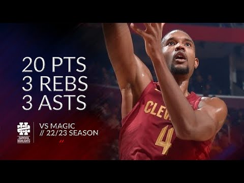 Evan Mobley 20 pts 3 rebs 3 asts vs Magic 22/23 season