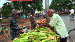 Sweet corn seller, Bhubaneswar 