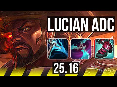 LUCIAN & Neeko vs YUNARA & Nidalee (ADC) | KR Master | 25.16