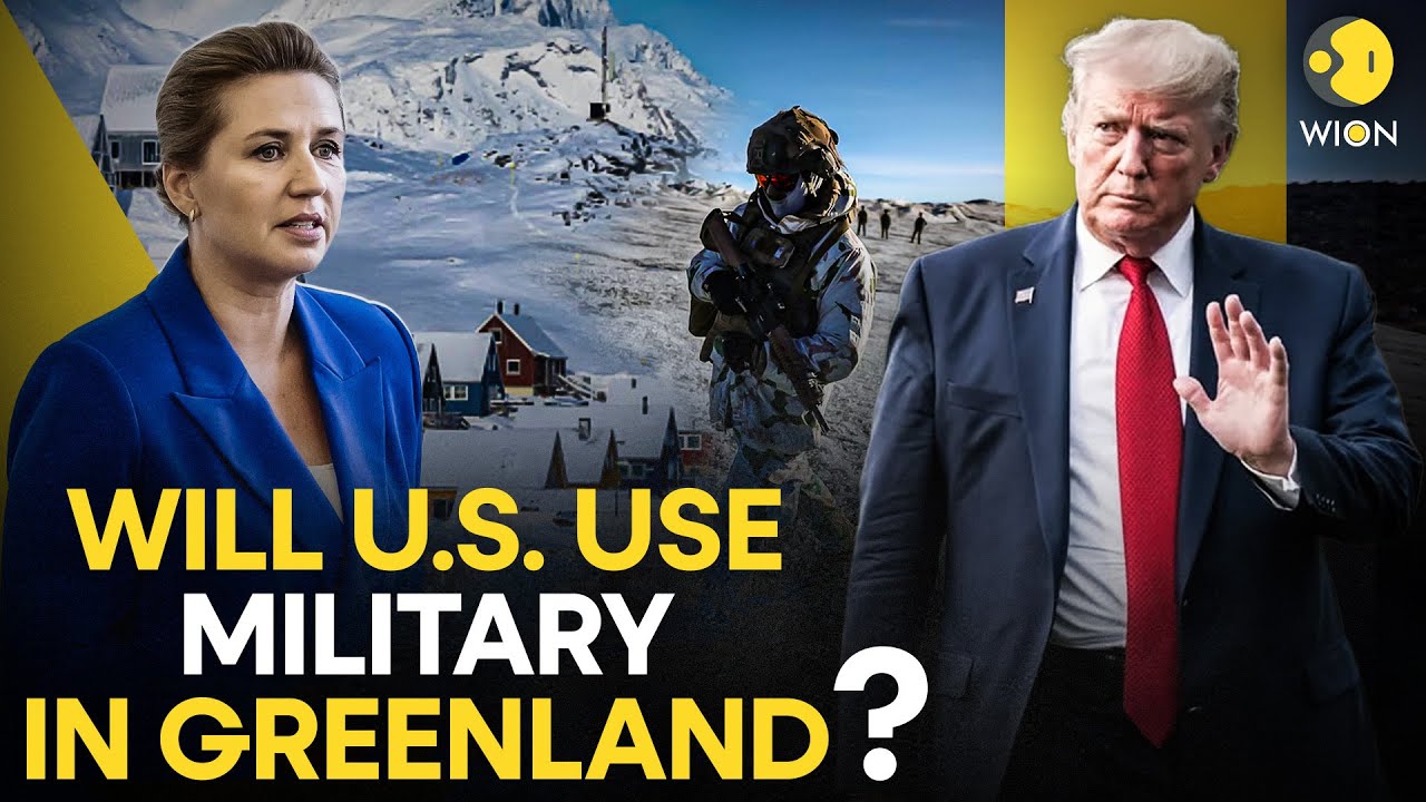 US-Greenland Tensions LIVE: Donald Trump Threatens to Grab Greenland 'Easy' or 'Hard' Way | WION