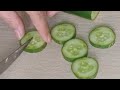 Salad Decoration| Cucumber Art| Cucumber Tutorial