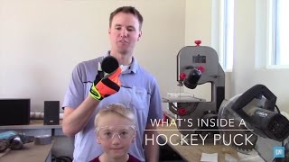 What's inside a Hockey Puck?