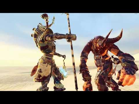 Hierotitan VS Giant (Beastmen) - Tomb Kings - Total War: Warhammer 2