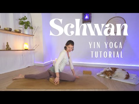 Yin Yoga Tutorial Schlafender Schwan