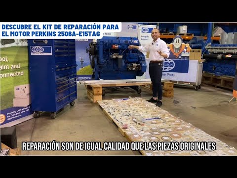 Descubre el Kit de Reparación Extensivo para el Motor Perkins 2506A-E15TAG