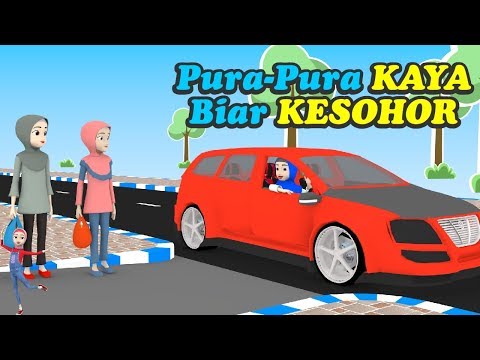 Pura Pura Kaya untuk Mendapatkan Pujian dan Perhatian Orang Lain | Kartun Motivasi #KAKINA