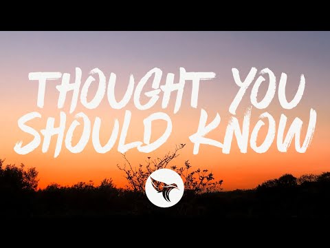 Morgan Wallen - Thought You Should Know (Lyrics)