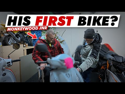 Shopping For Monkeywood Jnr’s FIRST Motorcycle