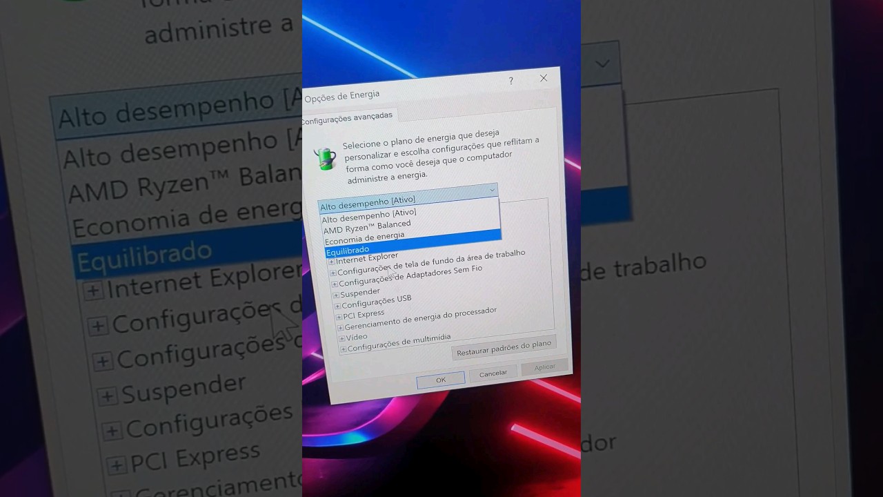ESSA OPÇÃO DO WINDOWS PODE ESTAR LIMITANDO O DESEMPENHO DO SEU PC !!! #pcgamer #shorts