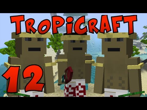 Tropicraft Let's Play - INBRED TRIBE! #12