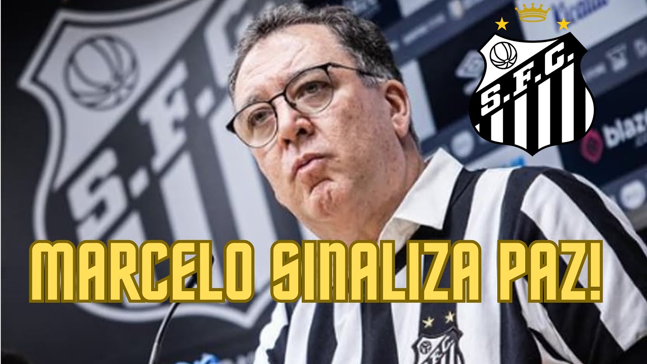 MARCELO TEIXEIRA SINALIZA PAZ! #santosfc