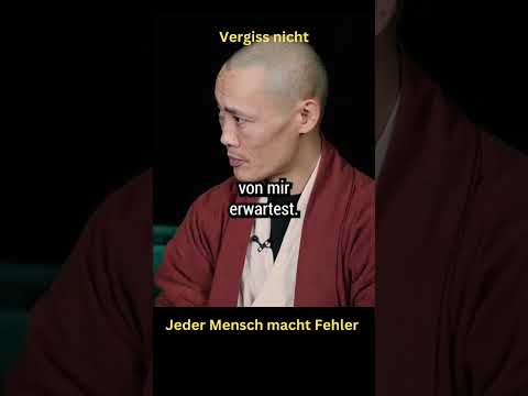 Jeder Mensch macht Fehler.. #motivation #shorts #interview #mönch #mindset #persönlichkeitswachstum