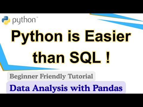 Python Vs Sql Watch This Python Pandas Step By Step Data Analysis Tutorial And Judge Python Sql