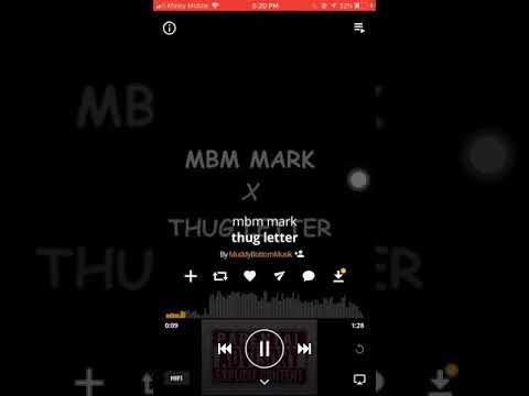 Mbm Mark x Thug Letter