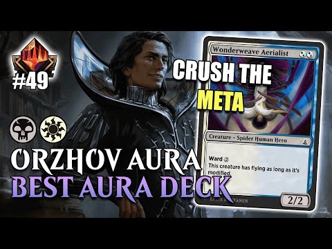 💀☀️ TOP 50 MYTHIC WITH ORZHOV AURA THE BEST AURA DECK | MTG ARENA Standard OM1 Trough the Omenpaths