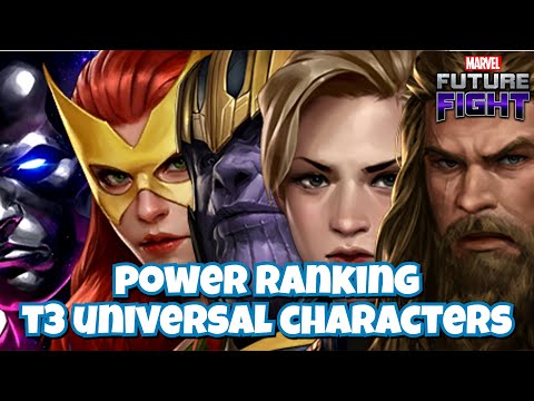 [POWER RANKING] T3 UNIVERSAL CHARACTERS - JUNE 2020 | MARVEL FUTURE FIGHT