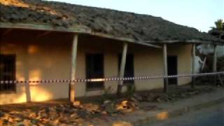 preview picture of video 'Recorrido por Pumanque días despues del terremoto'