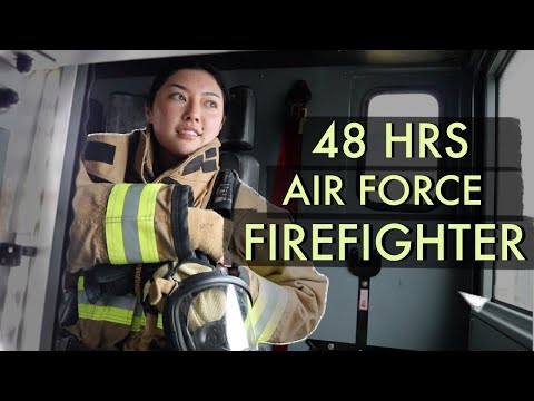 48 Hours with a Female Air Force Firefighter