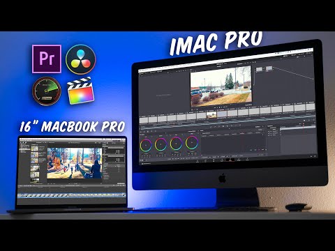 16 inch MacBook Pro vs iMac Pro - Video Editing Comparison