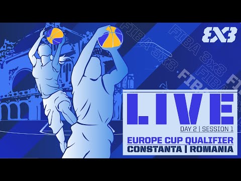 RE-LIVE | FIBA 3x3 Europe Cup Qualifier 2023 | Romania | Day 2/Session 1 | 3x3 Basketball