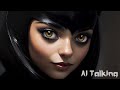 AI Talking Black Cat New Eurodisco 2024