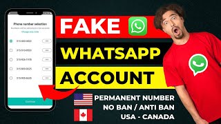 How to Create Fake WhatsApp account | Get Canada virtual number for WhatsApp in 2022 | Fake Whatsapp