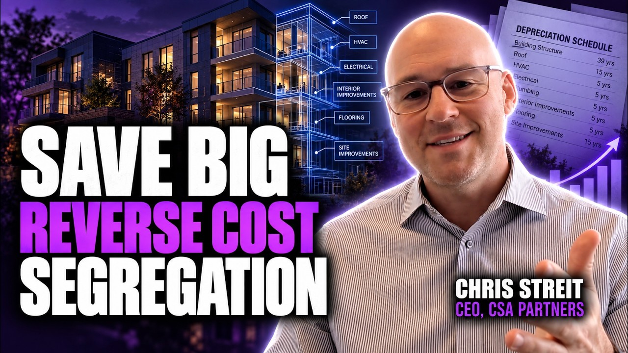 Chris Streit discussing Section 1245 exchanges and reverse cost segregation