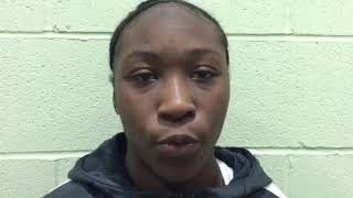 Lincoln guard Kondalia Montgomery talks about low-scoring victory over high scoring Prairie