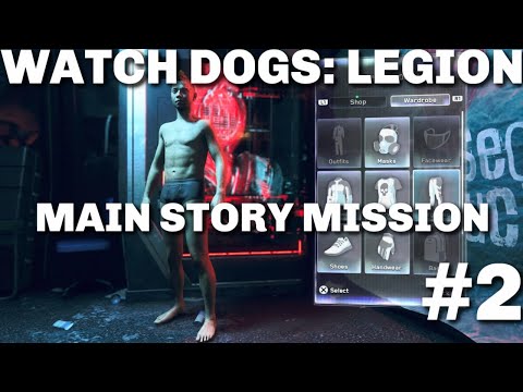 WATCH DOGS: LEGION - PS5 - 4K - HARD DIFFICULTY - MAIN STORY MISSION GAMEPLAY WALKTHROUGH - PART 2