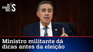 Na reta final da eleição, Barroso recomenda música ‘Já vai Tarde’