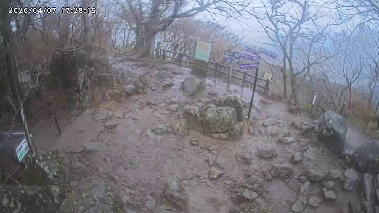 ⭐️新登場⭐️ 🎦 筑波山 ライブカメラ  【女体山頂合流地点】