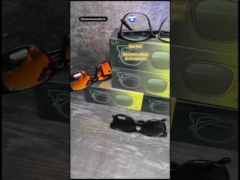 Black rayban bluetooth uv sunglasses