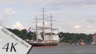 preview picture of video 'Hamburg, Germany: Waltershof, Elbe, Harbor, more boats + ships - 4K UHD Video'