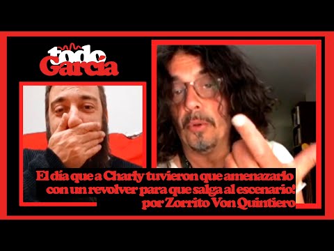 El día que a Charly tuvieron que amenazarlo con un revolver para que salga al escenario
