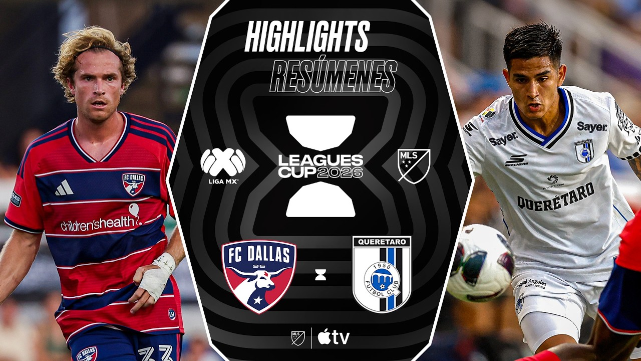 FC Dallas vs. Club Querétaro | Leagues Cup | Full Match Highlights