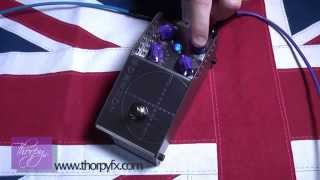 Video thumbnail for ThorpyFx GUNSHOT overdrive pedal by ThorpyFx