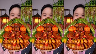 🌶️ Can You Handle This Extreme Spicy Food Feast? 🌶️🔥 Full Bowl of Flavor!