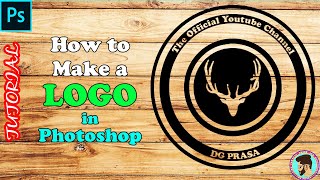 How to Make a LOGO In Photoshop | photoshop tutorial