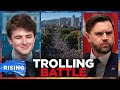 Harry Sisson FEUDS With Vance After Trump TROLLS No Kings Protesters With AI Video RISING