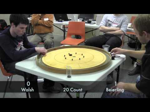Crokinole - 2015 Hamilton Final - Beierling v Walsh 1/3