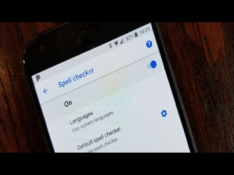 How to Enable or Disable the Spell Checker on Android