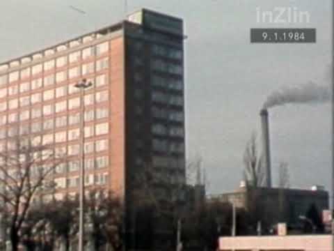 Zlín - Gottwaldov - leden 1984
