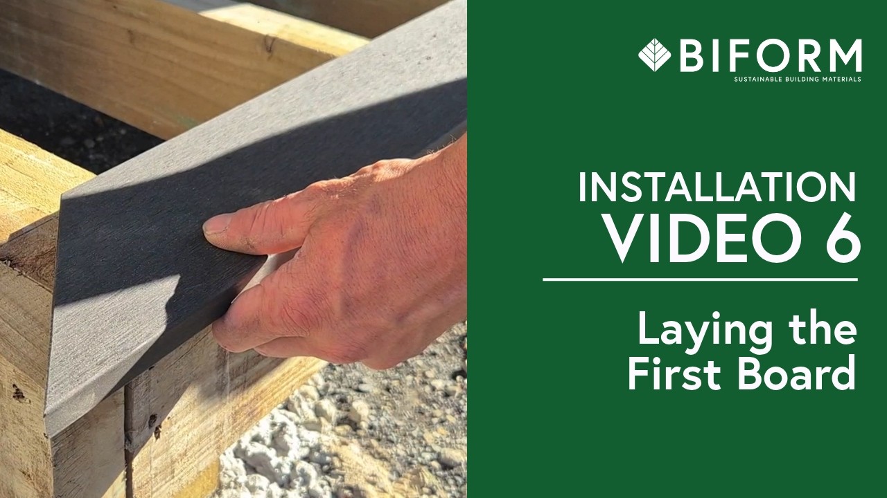 BiForm Installation Video 6: Laying Your First Perimeter Board
