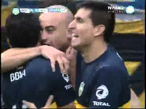 Boca 3 - All Boys 1 Gol Santiago Silva / Fecha 3 Torneo Inicial