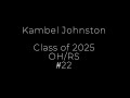 Kambel Johnston-Class of 2025-VolleyballRecruiting Video- OH/RS