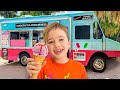 Chris And Niki Explore Mom S Ice Cream Truck Funny Stories For Children