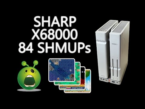 X68000 SHARP 84 SHMUPs