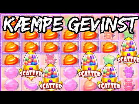 SUGAR RUSH 1000 SPILLEAUTOMAT GIVER STORE GEVINSTER I 30 GRATIS SPINS