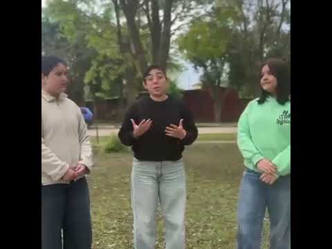 Alumnos de 3er año de la Escuela Secundaria Nro 205 de Colonia Popular (Chaco).